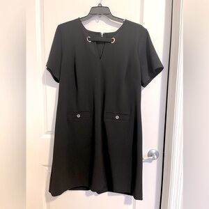 Tommy Hilfiger Black Midi Dress